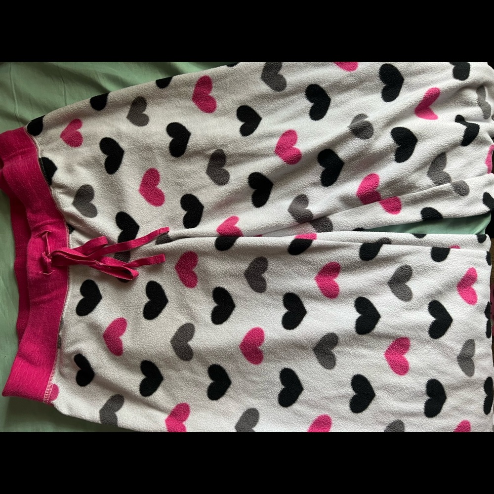 Heart cozy night pants